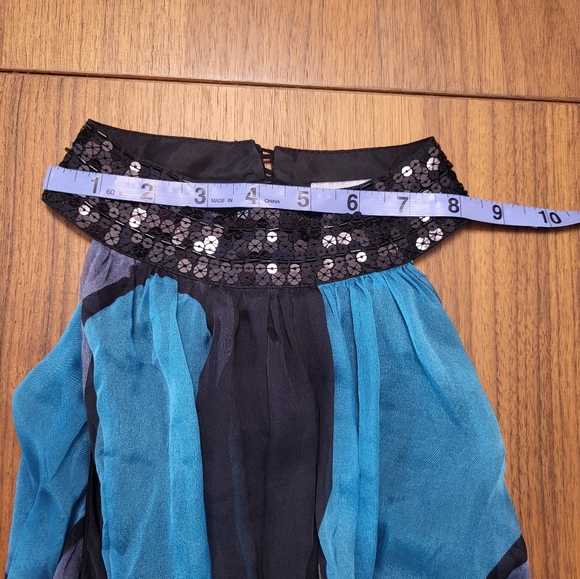 Zara lined silk halter dress, size M - Picture 15 of 15